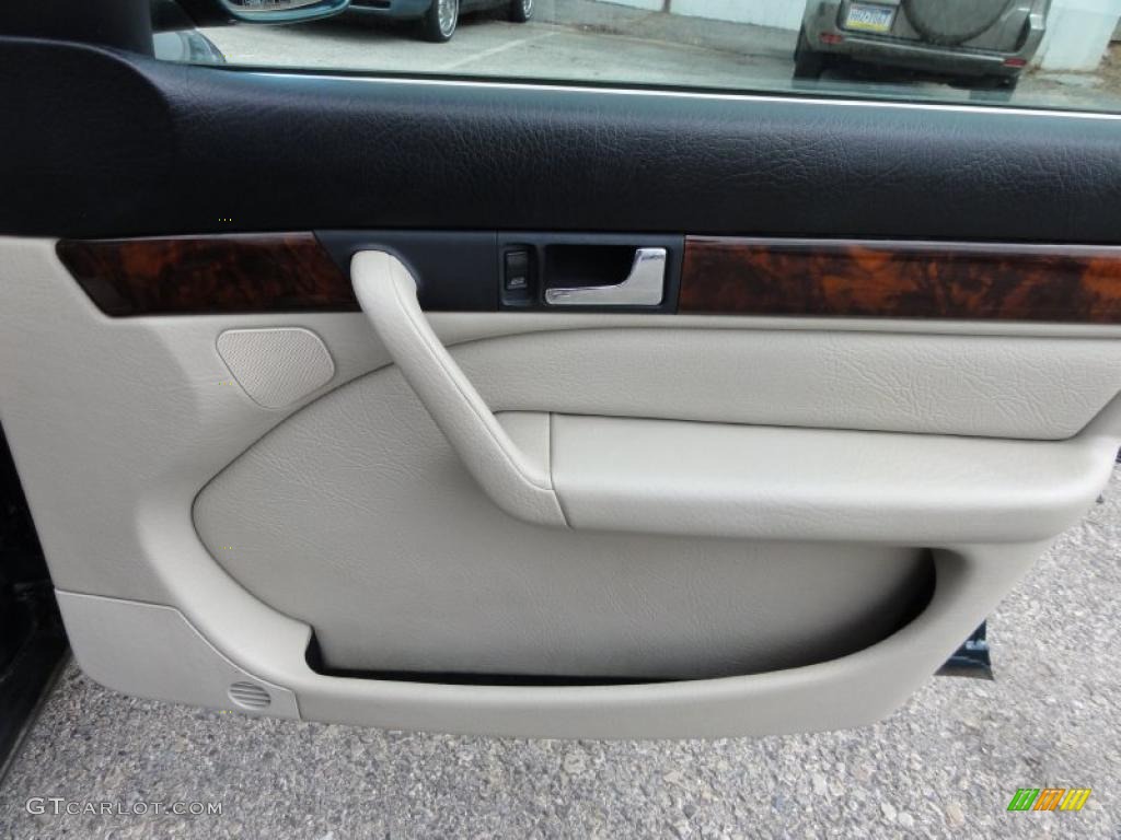 1994 Audi S4 quattro Sedan Ecru Door Panel Photo #47739343