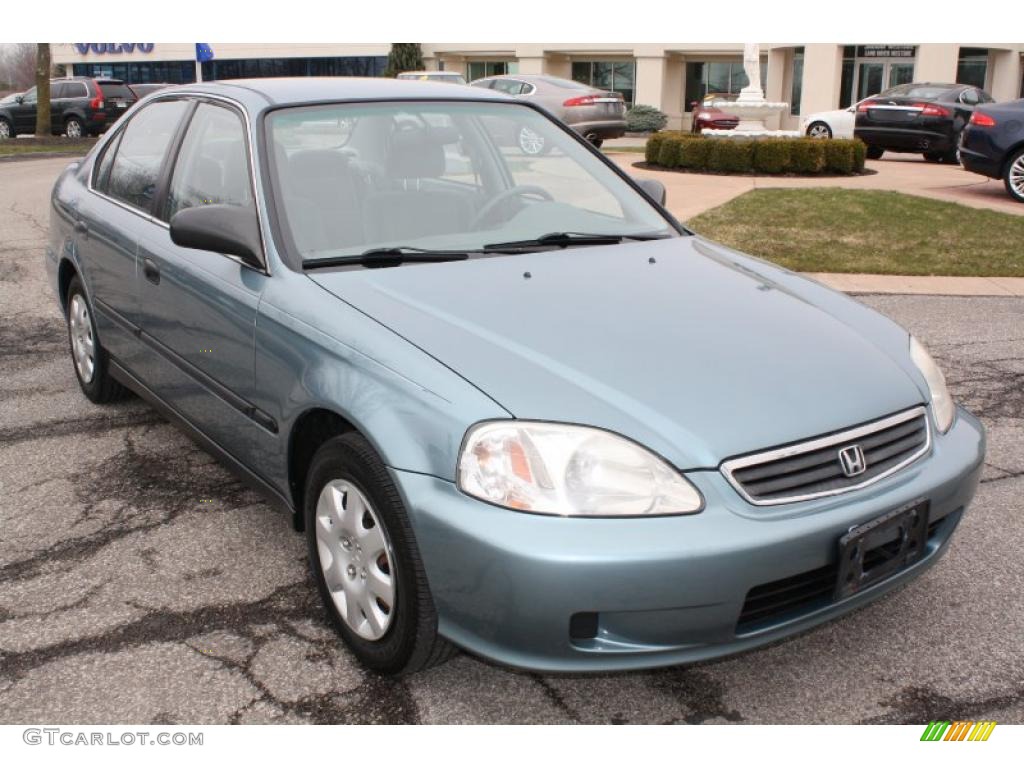 2000 Honda civic iced teal pearl #3