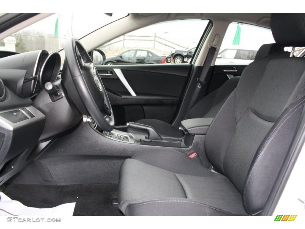 Black Interior 2010 Mazda MAZDA3 s Sport 4 Door Photo #47742508