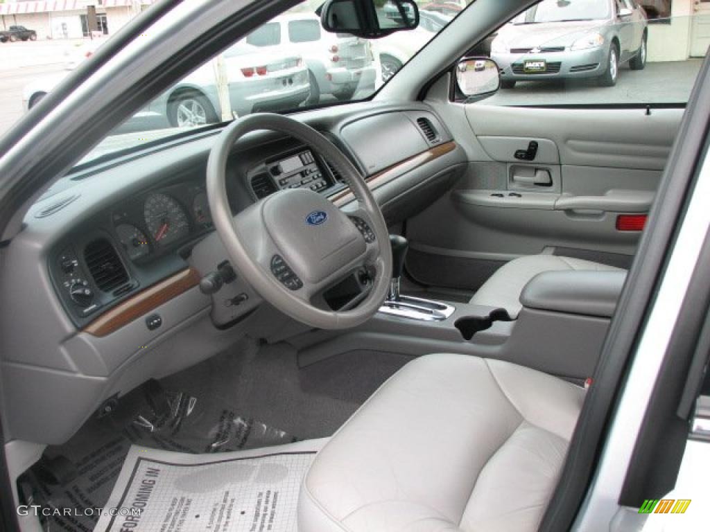 Light Graphite Interior 2002 Ford Crown Victoria LX Photo #47742511