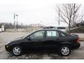 Pitch Black 2000 Ford Focus SE Sedan Exterior