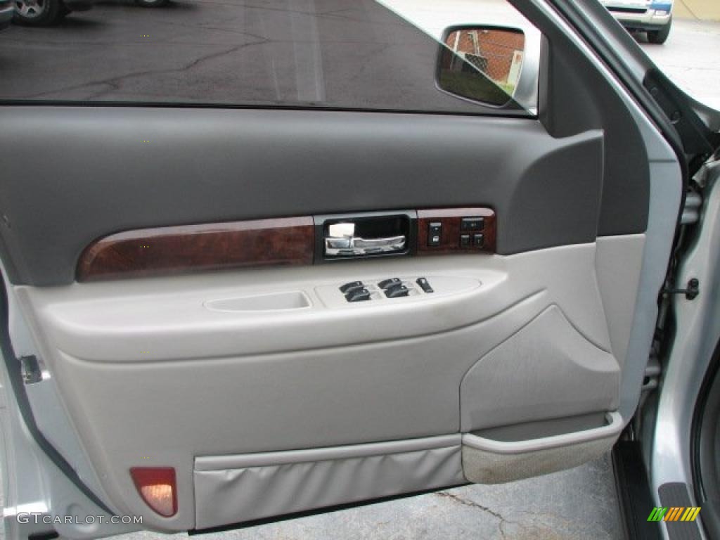 2001 Lincoln LS V8 Light Graphite Door Panel Photo #47743111