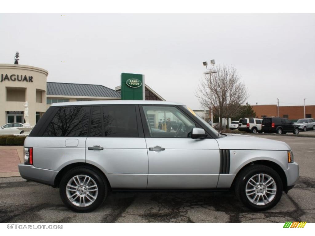 Zermatt Silver Metallic 2010 Land Rover Range Rover HSE Exterior Photo #47743732
