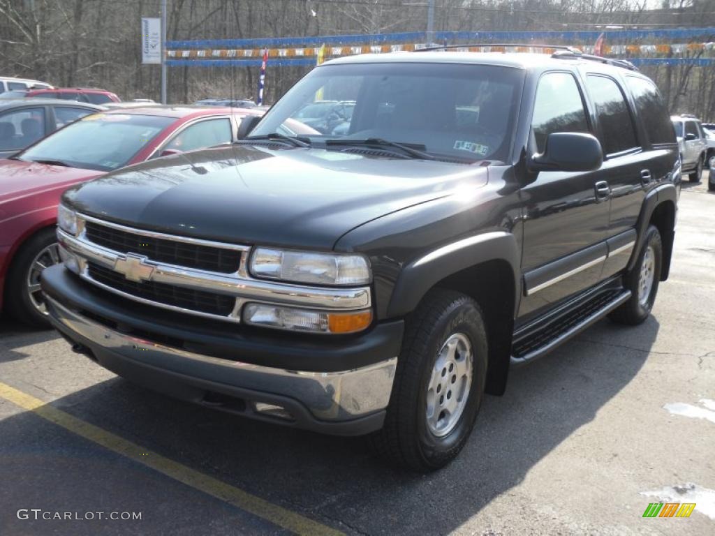 2004 Tahoe LS 4x4 - Dark Gray Metallic / Gray/Dark Charcoal photo #1