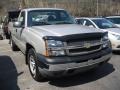 2005 Silver Birch Metallic Chevrolet Silverado 1500 Regular Cab 4x4  photo #1