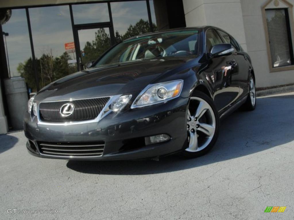 2008 GS 350 - Smoky Granite Mica / Black photo #1