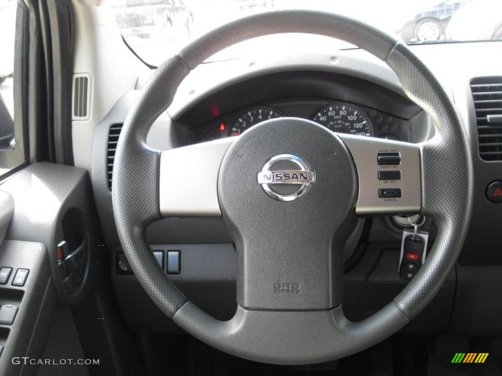 2008 Xterra X 4x4 - Night Armor Dark Gray / Steel/Graphite photo #4