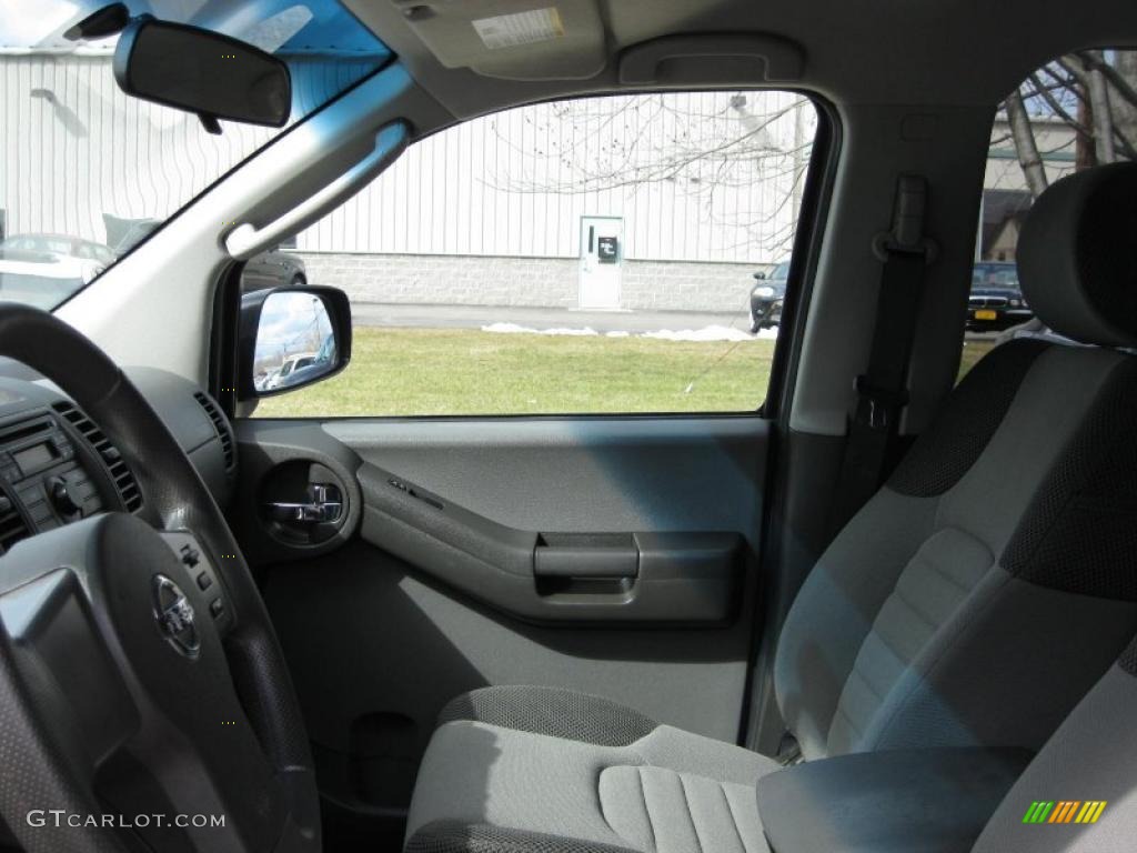 2008 Xterra X 4x4 - Night Armor Dark Gray / Steel/Graphite photo #7