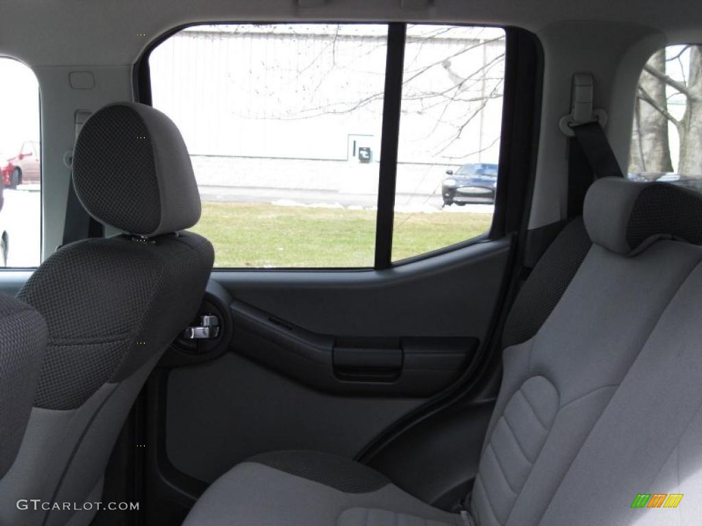 2008 Xterra X 4x4 - Night Armor Dark Gray / Steel/Graphite photo #8