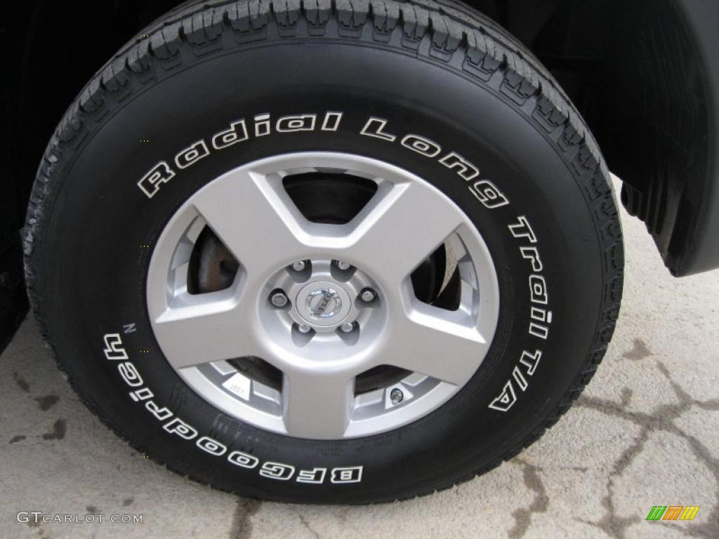 2008 Xterra X 4x4 - Night Armor Dark Gray / Steel/Graphite photo #16