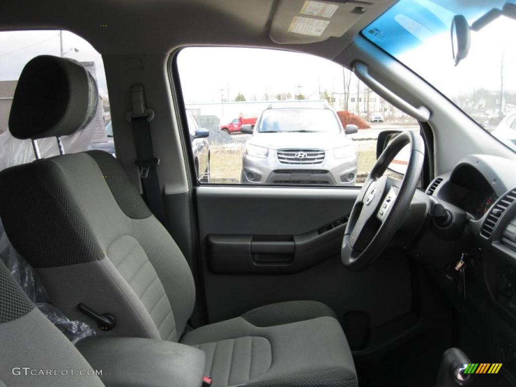 2008 Xterra X 4x4 - Night Armor Dark Gray / Steel/Graphite photo #17