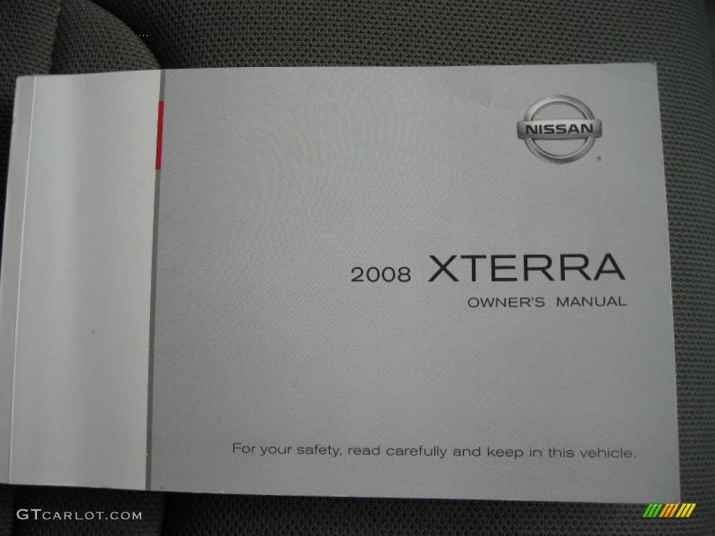 2008 Xterra X 4x4 - Night Armor Dark Gray / Steel/Graphite photo #19
