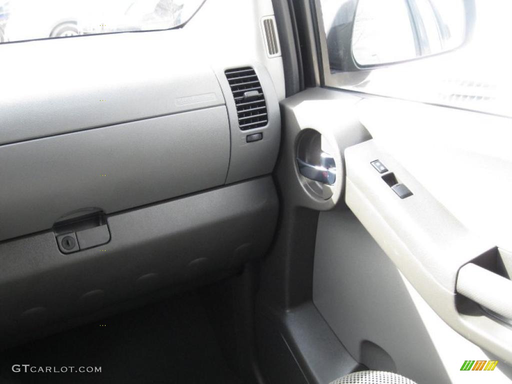 2008 Xterra X 4x4 - Night Armor Dark Gray / Steel/Graphite photo #22