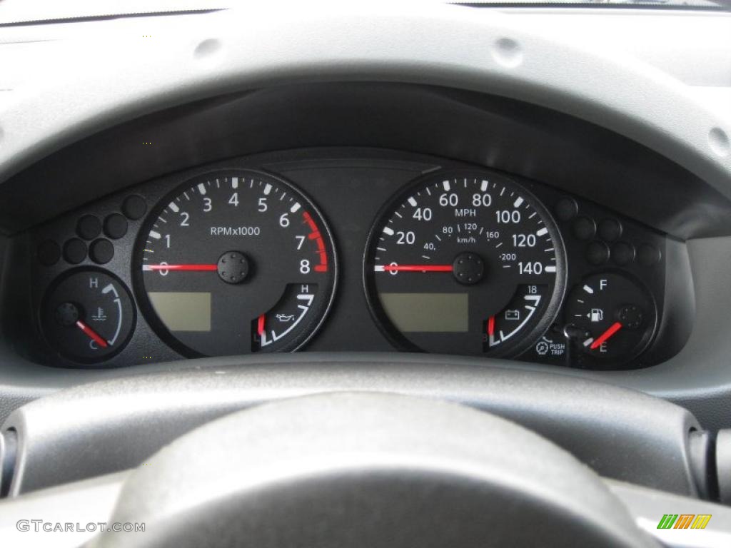 2008 Xterra X 4x4 - Night Armor Dark Gray / Steel/Graphite photo #23