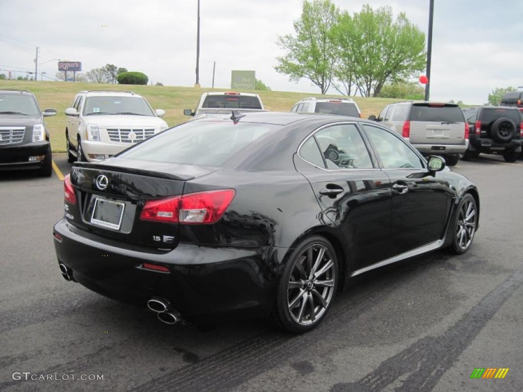 Obsidian Black 2008 Lexus IS F Exterior Photo #47747042
