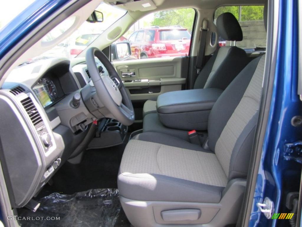 2011 Ram 1500 SLT Crew Cab - Deep Water Blue Pearl / Dark Slate Gray/Medium Graystone photo #11