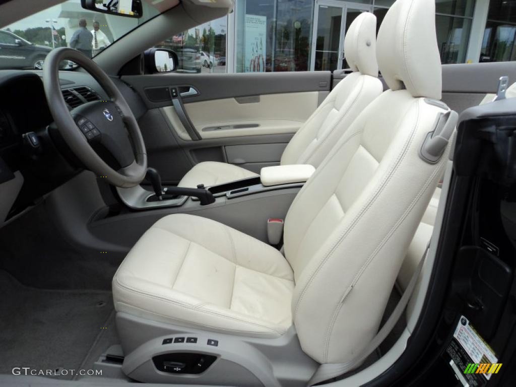 Calcite Cream Interior 2008 Volvo C70 T5 Photo #47748989