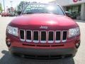 2011 Deep Cherry Red Crystal Pearl Jeep Compass 2.0  photo #2