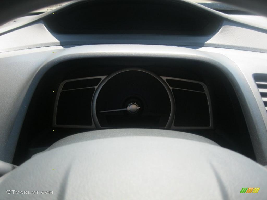 2009 Civic EX Sedan - Crystal Black Pearl / Gray photo #26