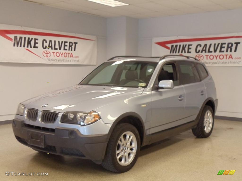 Blue Water Metallic BMW X3