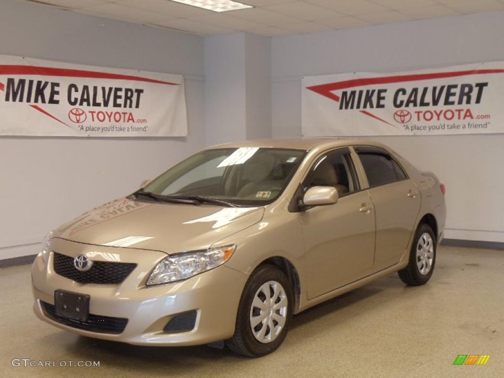 Desert Sand Mica Toyota Corolla