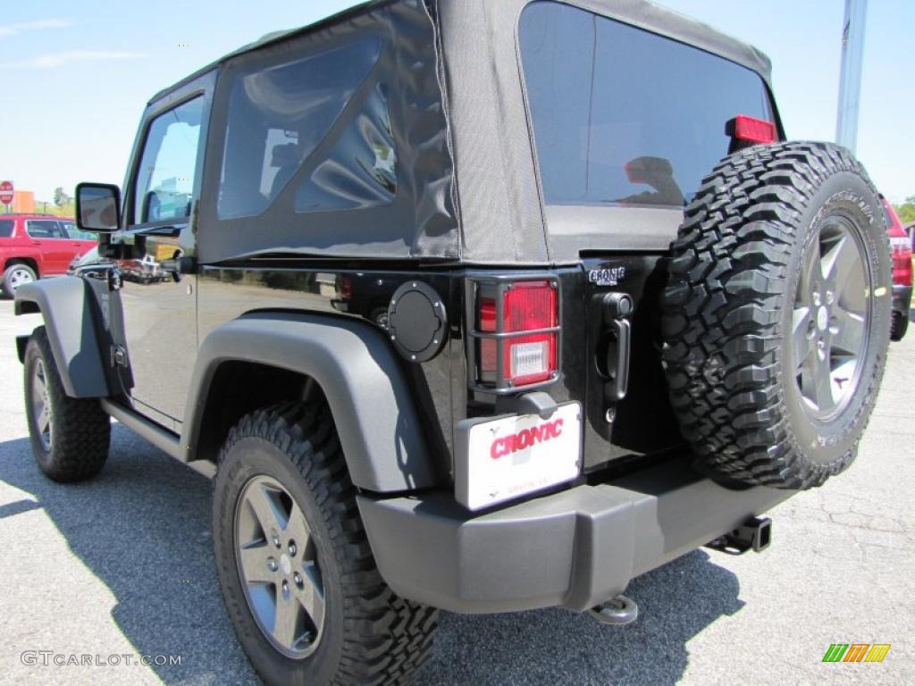 2011 Wrangler Call of Duty: Black Ops Edition 4x4 - Black / Black photo #5