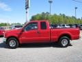 2004 Red Ford F250 Super Duty XLT SuperCab  photo #4