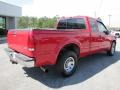 2004 Red Ford F250 Super Duty XLT SuperCab  photo #7