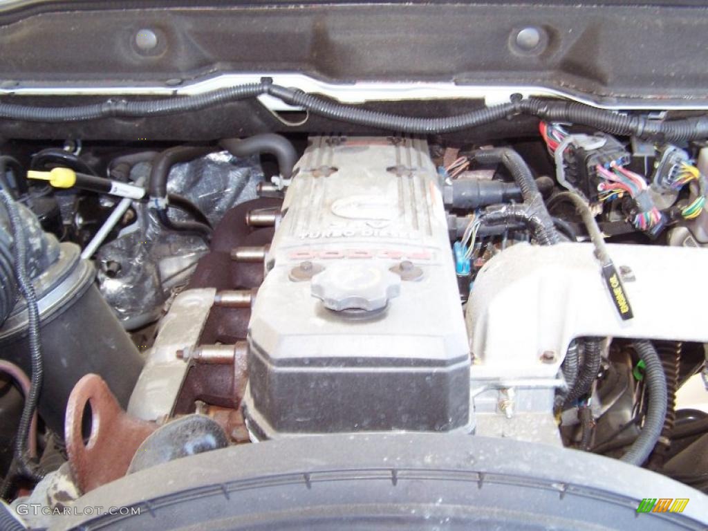 2007 Dodge Ram 3500 Laramie Mega Cab 4x4 Dually 5.9 Liter OHV 24-Valve Turbo Diesel Inline 6 Cylinder Engine Photo #47751542