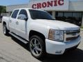 Summit White 2008 Chevrolet Silverado 1500 LTZ Crew Cab