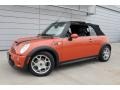 2006 Hot Orange Metallic Mini Cooper S Convertible  photo #1