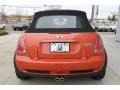 2006 Hot Orange Metallic Mini Cooper S Convertible  photo #6