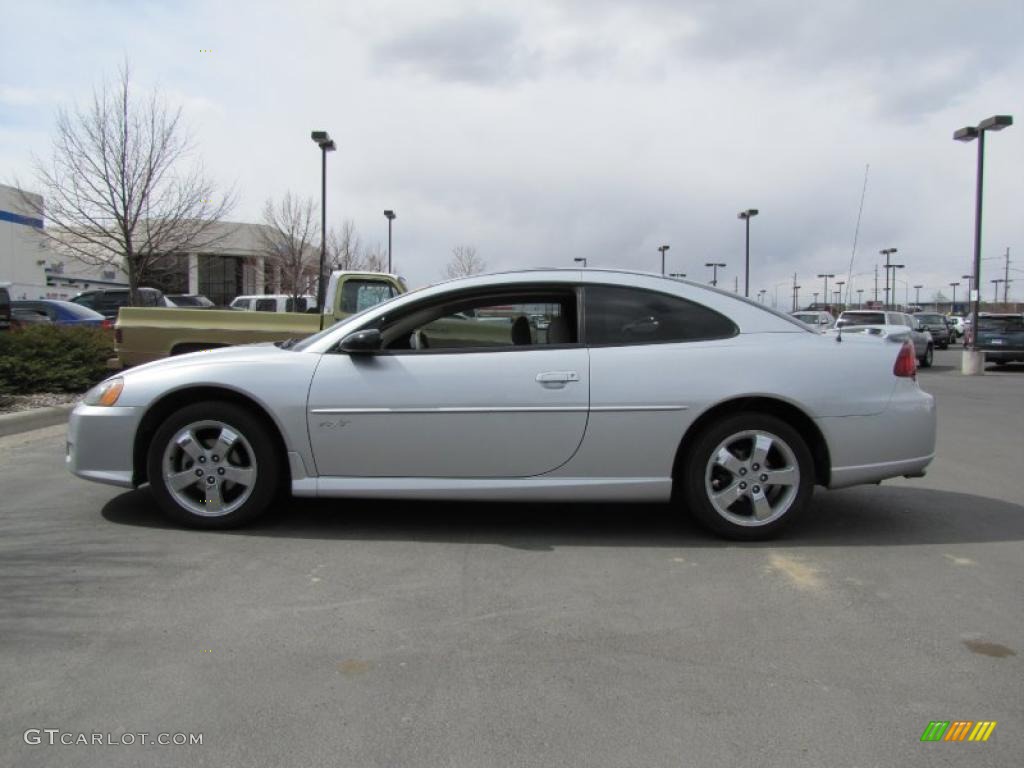 2004 Stratus R/T Coupe - Ice Silver Pearlcoat / Taupe photo #1