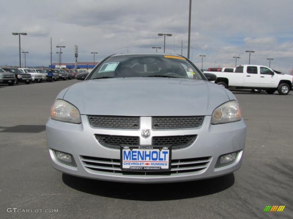 2004 Stratus R/T Coupe - Ice Silver Pearlcoat / Taupe photo #3