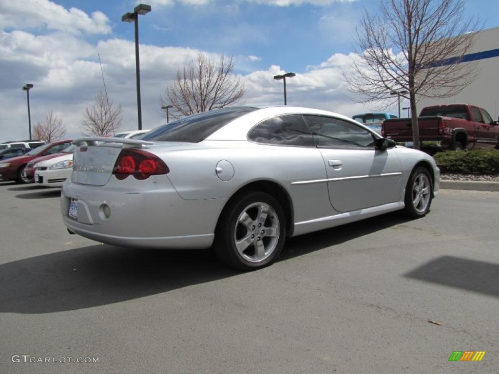 2004 Stratus R/T Coupe - Ice Silver Pearlcoat / Taupe photo #6