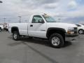 2002 Summit White Chevrolet Silverado 2500 Regular Cab 4x4  photo #4