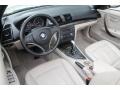 Taupe Prime Interior Photo for 2008 BMW 1 Series #47752706