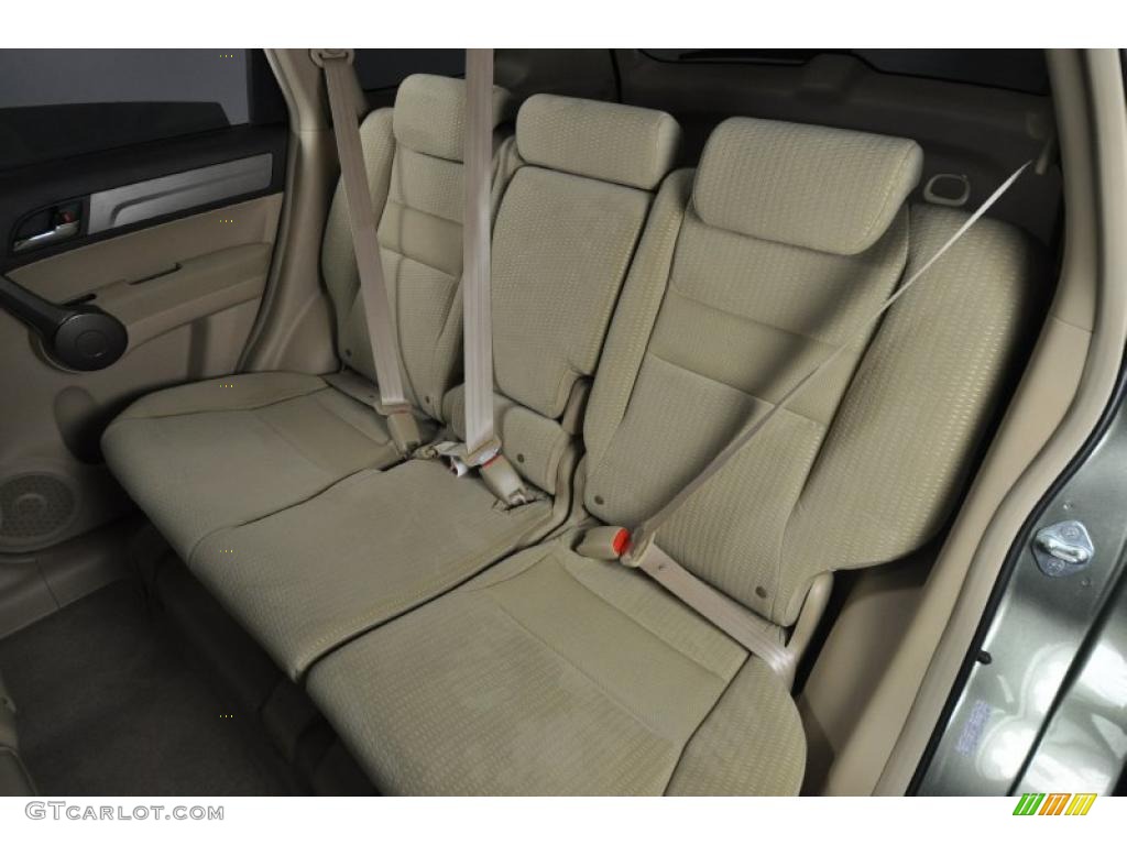 2008 CR-V EX 4WD - Green Tea Metallic / Ivory photo #17