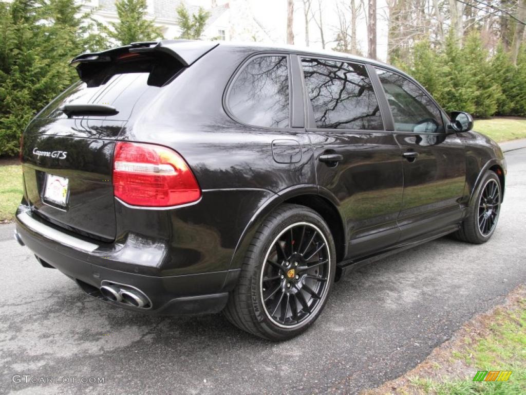 Basalt Black Metallic 2009 Porsche Cayenne GTS Exterior Photo #47753972