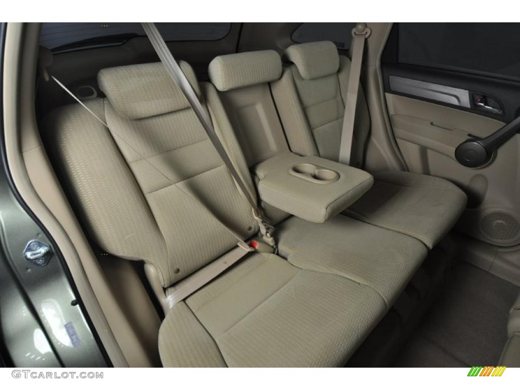 2008 CR-V EX 4WD - Green Tea Metallic / Ivory photo #25
