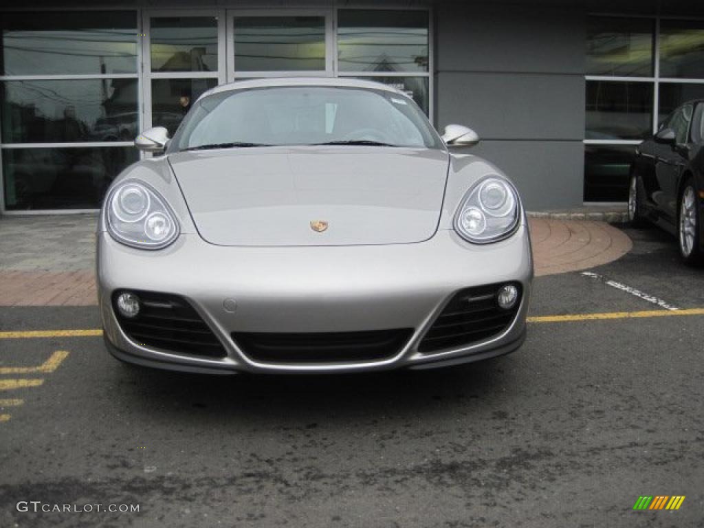 2011 Cayman  - Platinum Silver Metallic / Stone Grey photo #2