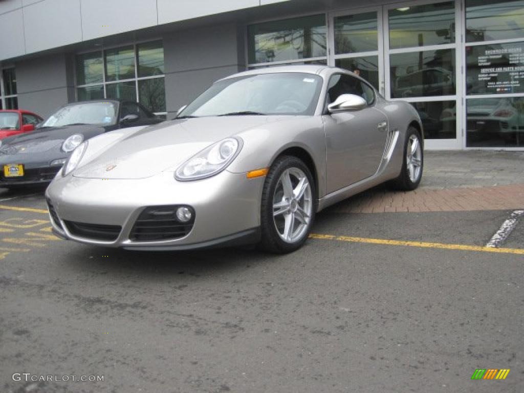2011 Cayman  - Platinum Silver Metallic / Stone Grey photo #3