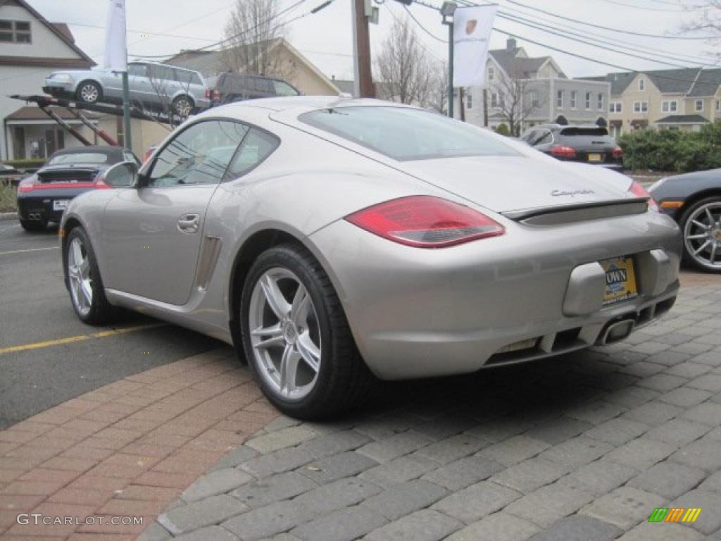 2011 Cayman  - Platinum Silver Metallic / Stone Grey photo #5