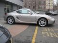 Platinum Silver Metallic 2011 Porsche Cayman Standard Cayman Model Exterior