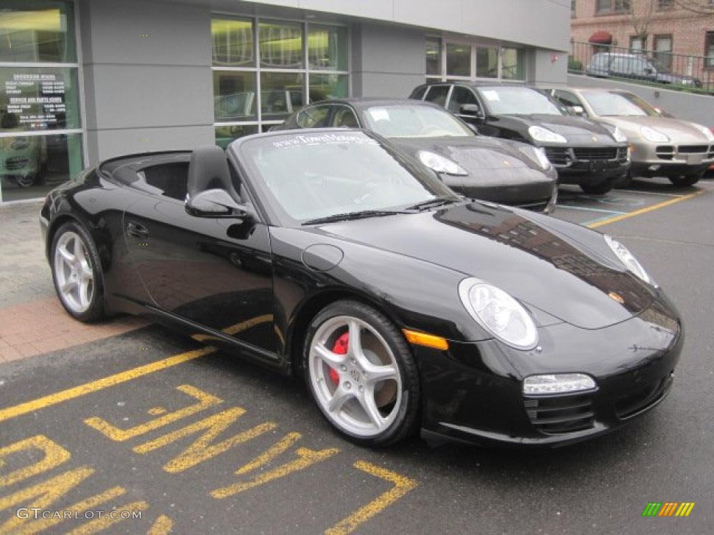 Black 2011 Porsche 911 Carrera S Cabriolet Exterior Photo #47754614