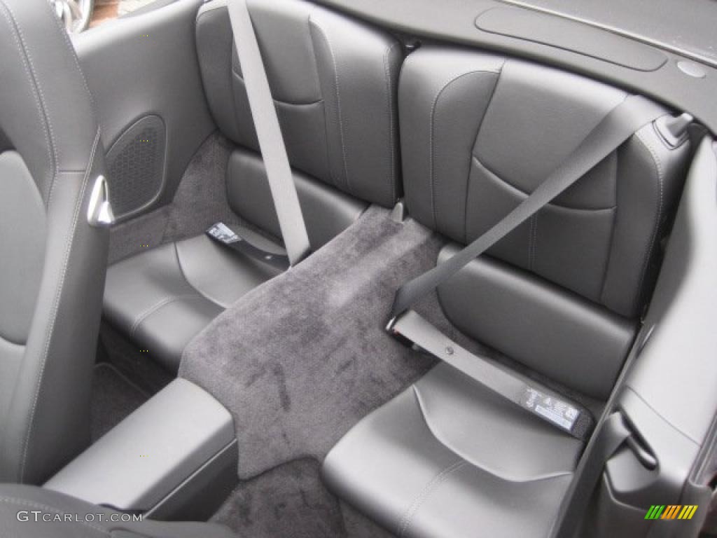 Black Interior 2011 Porsche 911 Carrera S Cabriolet Photo #47754770