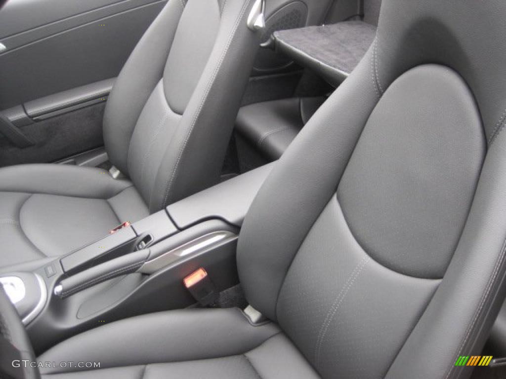 Black Interior 2011 Porsche 911 Carrera S Cabriolet Photo #47754800