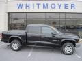 Black 2001 Dodge Dakota SLT Quad Cab 4x4