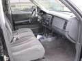 Dark Slate Gray 2001 Dodge Dakota SLT Quad Cab 4x4 Interior Color