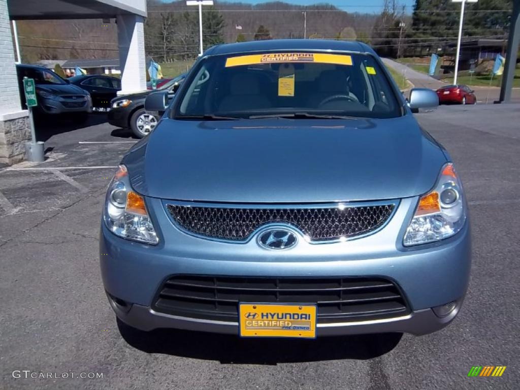 2008 Veracruz GLS - Blue Titanium Metallic / Gray photo #3